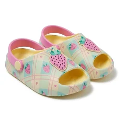 Ground Up Strawberry Toddler Girls Clogs