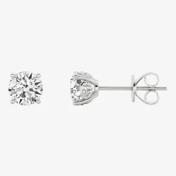 Grown Gorgeous (F, Vs2) 1 1/10 CT. T.W. Lab-Grown Diamond 14K Gold or Platinum 6.1mm Round Stud Earrings