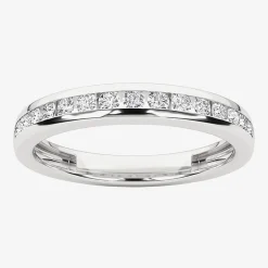 Grown Gorgeous (F,Vs2) Womens 1/4 CT. T.W. Lab Grown White Diamond 14K Gold or Platinum Wedding Band