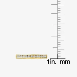 Grown Gorgeous (F,Vs2) Womens 1/4 CT. T.W. Lab Grown White Diamond 14K Gold or Platinum Wedding Band