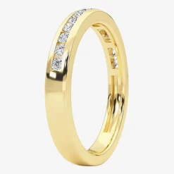 Grown Gorgeous (F,Vs2) Womens 1/4 CT. T.W. Lab Grown White Diamond 14K Gold or Platinum Wedding Band
