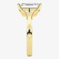 Grown Gorgeous (F / Vs2) Womens 4 1/2 CT. T.W. Lab Grown White Diamond 14K Gold Solitaire Engagement Ring