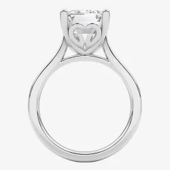 Grown Gorgeous (F / Vs2) Womens 4 1/2 CT. T.W. Lab Grown White Diamond 14K Gold Solitaire Engagement Ring