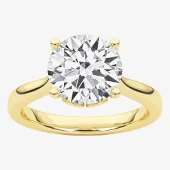 Grown Gorgeous (F,Vs2) Womens 2 1/4 CT. T.W. Lab Grown White Diamond 14K Gold or Platinum Round Solitaire Engagement Ring