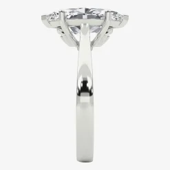 Grown Gorgeous (F / Vs2) Womens 2 1/4 CT. T.W. Lab Grown White Diamond 14K Gold Marquise Solitaire Engagement Ring