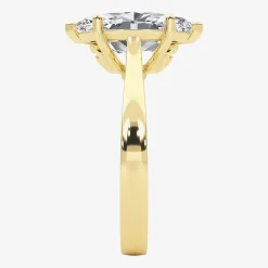 Grown Gorgeous (F / Vs2) Womens 2 1/4 CT. T.W. Lab Grown White Diamond 14K Gold Marquise Solitaire Engagement Ring