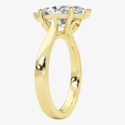Grown Gorgeous (F / Vs2) Womens 2 1/4 CT. T.W. Lab Grown White Diamond 14K Gold Marquise Solitaire Engagement Ring