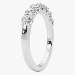 Grown Gorgeous (F,Vs2) Womens 1 CT. T.W. Lab Grown White Diamond 14K Gold or Platinum Wedding Band