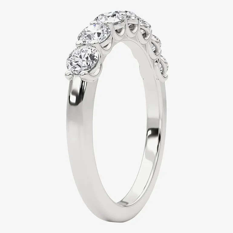 Grown Gorgeous (F,Vs2) Womens 1 CT. T.W. Lab Grown White Diamond 14K Gold or Platinum Wedding Band
