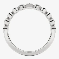 Grown Gorgeous Womens 1/2 CT. T.W. Lab Grown White Diamond 14K Gold or Platinum Anniversary Wedding Band