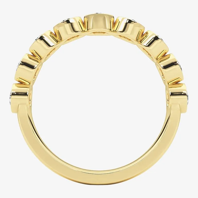 Grown Gorgeous Womens 2.5MM 1 CT. T.W. Lab Grown White Diamond 14K Gold or Platinum Anniversary Wedding Band
