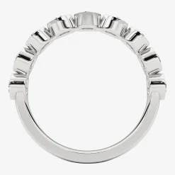 Grown Gorgeous Womens 2.5MM 1 CT. T.W. Lab Grown White Diamond 14K Gold or Platinum Anniversary Wedding Band
