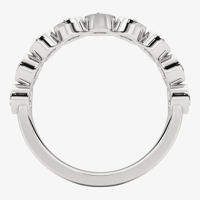 Grown Gorgeous Womens 2.5MM 1 CT. T.W. Lab Grown White Diamond 14K Gold or Platinum Anniversary Wedding Band