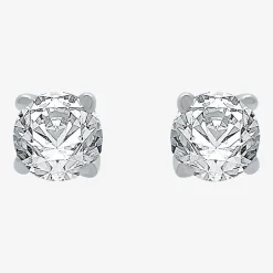 ( G/SI1-SI2 ) 1/4 CT. T.W. Lab-Grown Diamond 14K Gold Round Stud Earrings