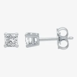 ( G/SI1-SI2 ) 1/4 CT. T.W. Lab-Grown Diamond 14K Gold Round Stud Earrings