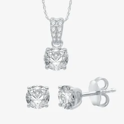 ( G/SI1-SI2 ) 2 CT. T.W. Lab-Grown White Diamond 10K or 14K Gold 2-pc. Jewelry Set