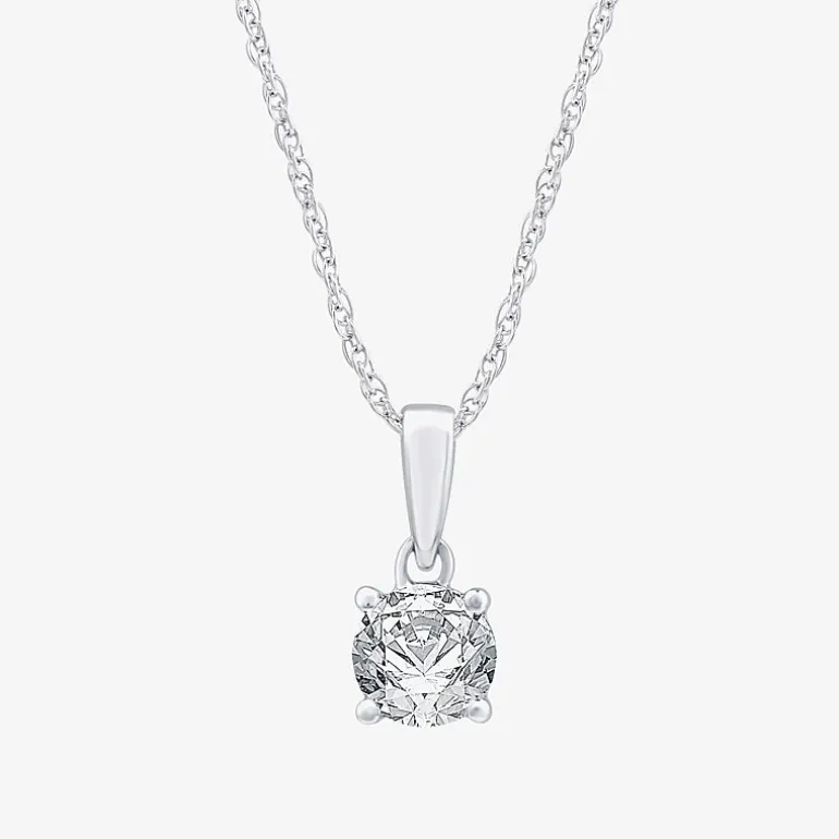 G, Si1-Si2 Womens 2 CT. Lab Grown White Diamond Sterling Silver OR 14K Gold over Silver 2-pc. Jewelry Set