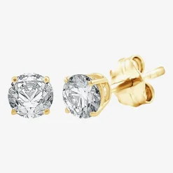 G, Si1-Si2 Womens 2 CT. Lab Grown White Diamond Sterling Silver OR 14K Gold over Silver 2-pc. Jewelry Set