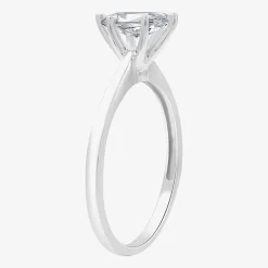 (G / Si1-Si2) Womens 3/4 CT. Lab Grown White Diamond 10K Gold Marquise Solitaire Engagement Ring