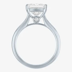 (G / Si1-Si2) Womens 3 CT. T.W. Lab Grown White Diamond Engagement Ring