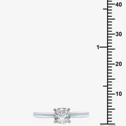 (G / SI2) Womens 3/4 CT. Lab-Grown White Diamond 10K Gold or 14K Gold Round Solitaire Engagement Ring