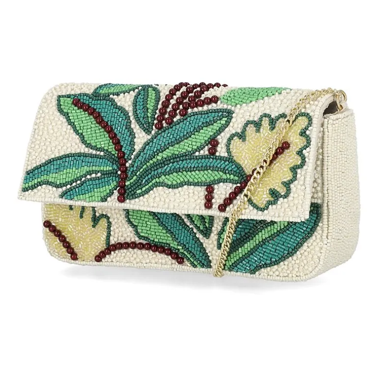 Gunne Sax by Jessica McClintock Caitlyn Jungle Beaded Clutch