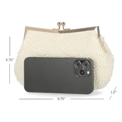 Gunne Sax by Jessica McClintock Gardenia Clutch