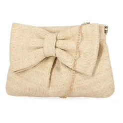 Gunne Sax by Jessica McClintock Vivienne Bow Clutch Evening Bag