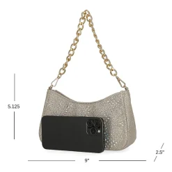 Gunne Sax by Jessica McClintock Gwenyth Ring Handle Evening Bag