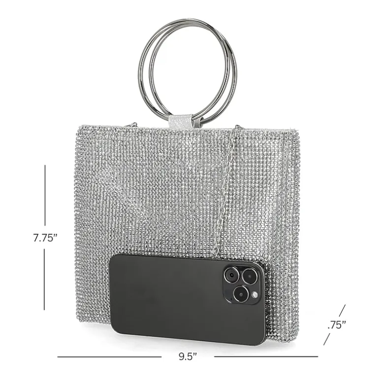 Gunne Sax by Jessica McClintock Nesta Ring Handle Evening Bag