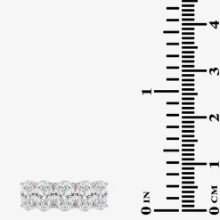 (G / Vs2-Si2) Womens 2 1/2 CT. T.W. Lab Grown White Diamond 14K Gold 5-Stone Anniversary Band