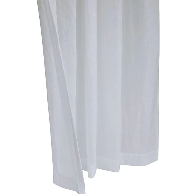 Habitat Crushed Tab Top Sheer Single Curtain Panel