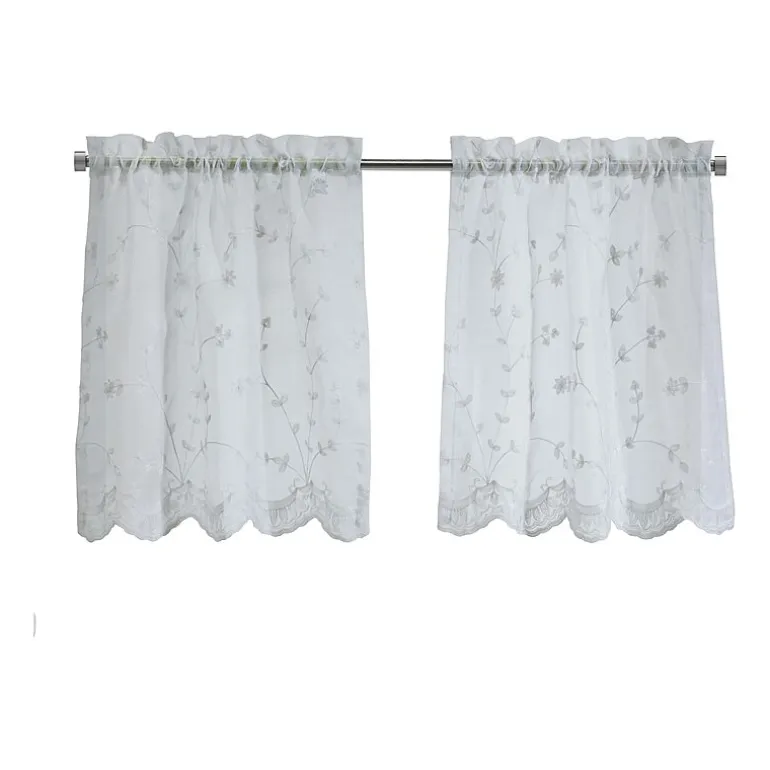 Habitat Grandeur 2-pc. Rod Pocket Window Tier