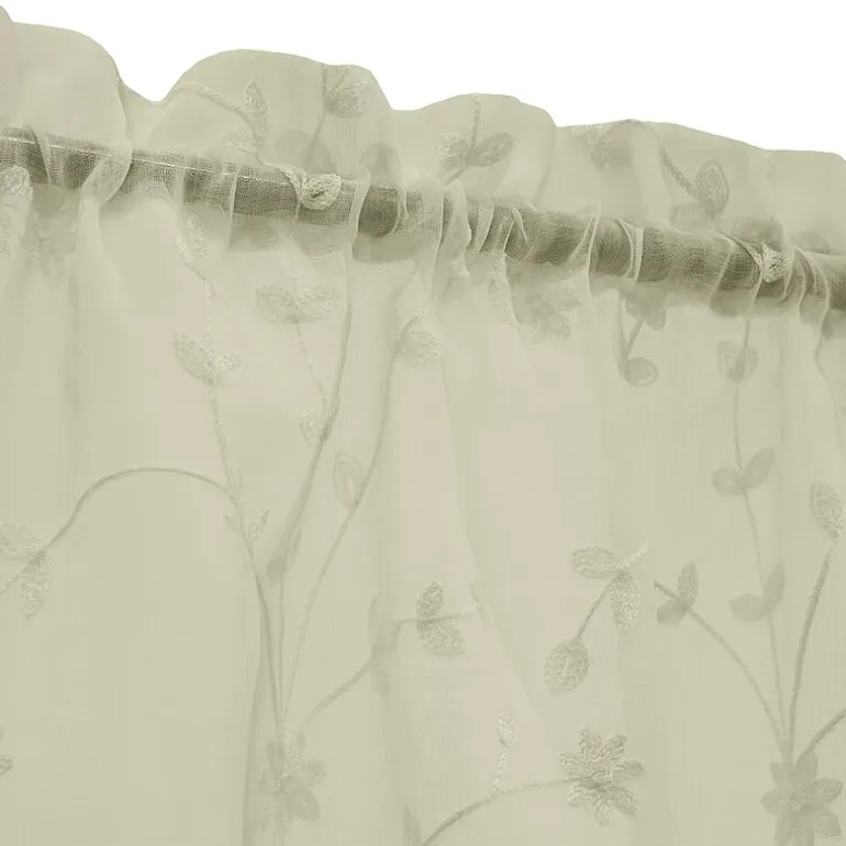 Habitat Grandeur 2-pc. Rod Pocket Window Tier