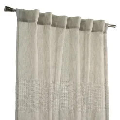 Habitat Lindsey Rod Pocket Back Tab Light-Filtering Single Curtain Panel