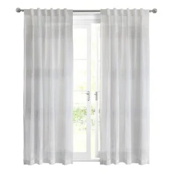 Habitat Lindsey Rod Pocket Back Tab Light-Filtering Single Curtain Panel