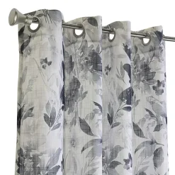 Habitat Nora Grommet Top Sheer Single Curtain Panel