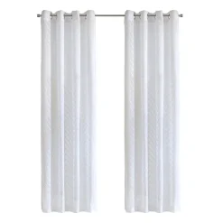 Habitat Regina Grommet Top Sheer Single Curtain Panel