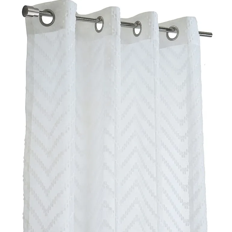 Habitat Regina Grommet Top Sheer Single Curtain Panel