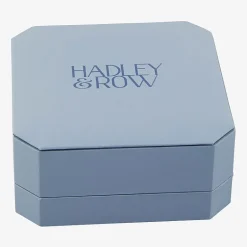 HADLEY & ROW Initial Womens Cubic Zirconia Pure Silver Over Brass 2-pc. Jewelry Set