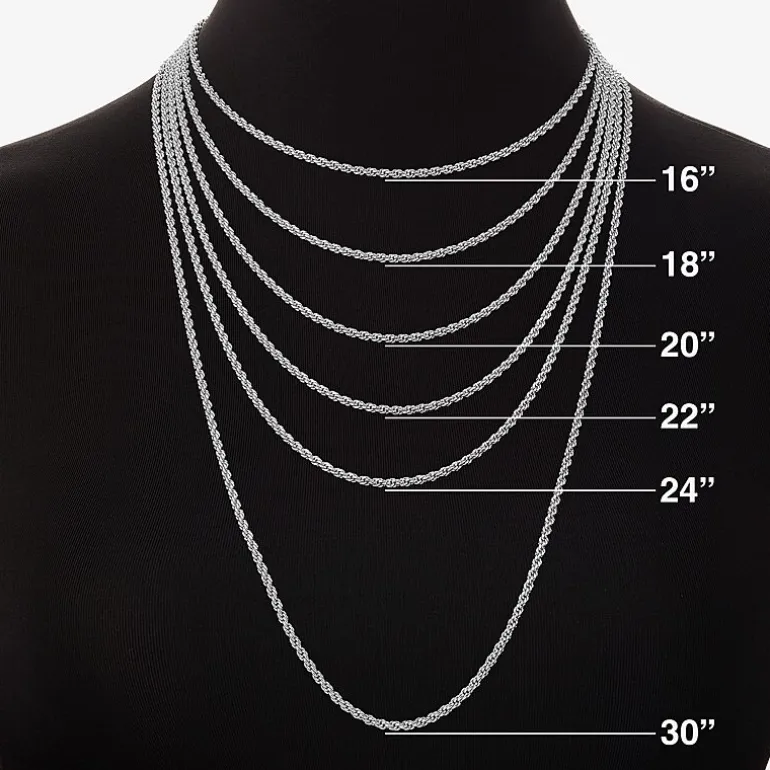 HADLEY & ROW Initial Womens Cubic Zirconia Pure Silver Over Brass 2-pc. Jewelry Set