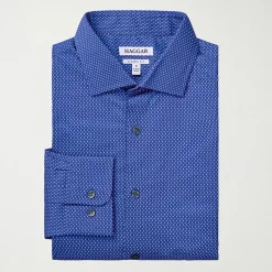 Haggar Big and Tall Mens Classic Fit Wrinkle Free Long Sleeve Dress Shirt