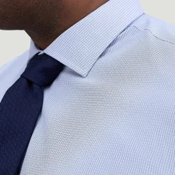 Haggar Big and Tall Mens Classic Fit Wrinkle Free Long Sleeve Dress Shirt