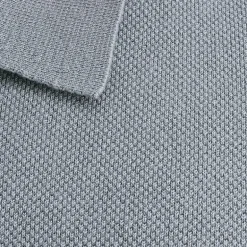 Haggar Button Front Mens Short Sleeve Button Polo Sweater
