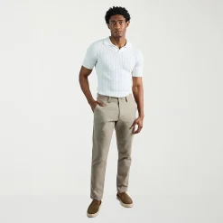 Haggar Comfort Luxe Mens Straight Fit Flat Front Pant
