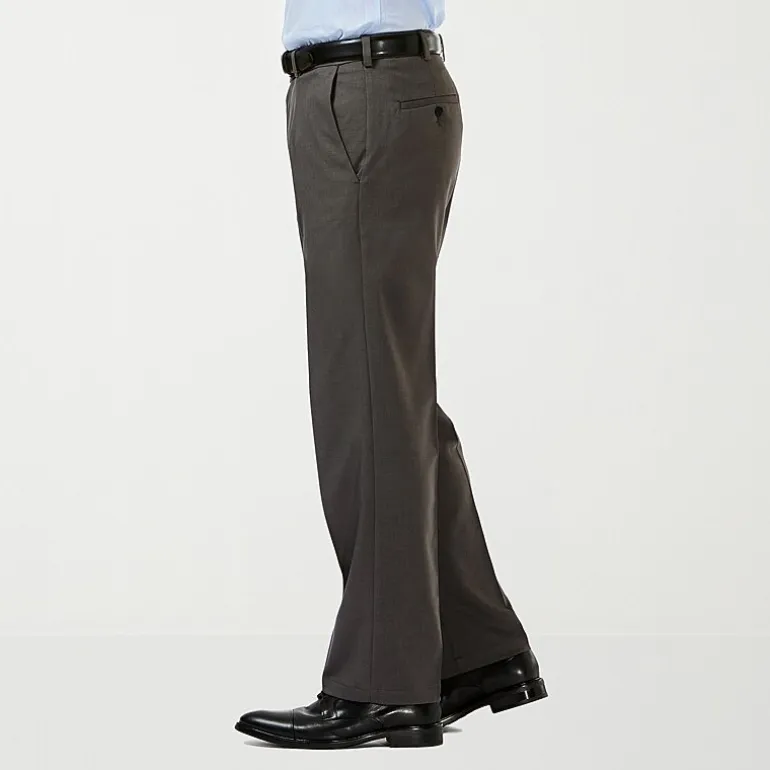 Haggar Cool 18 Pro Mens Classic Fit Flat Front Pant