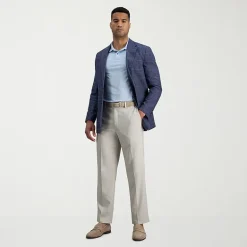 Haggar Cool 18 Pro Mens Classic Fit Flat Front Pant
