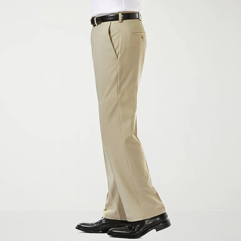 Haggar Cool 18 Pro Mens Classic Fit Flat Front Pant