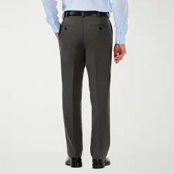 Haggar Cool 18 Pro Mens Classic Fit Flat Front Pant
