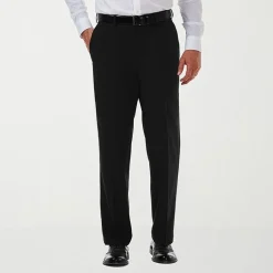 Haggar Cool 18 Pro Mens Classic Fit Flat Front Pant